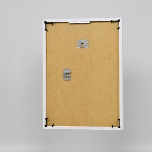 Cornice in plastica effetto Art white 35x50 cm vetro antiriflesso