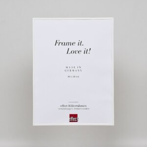 Cornice in plastica effetto Art white 35x50 cm vetro antiriflesso