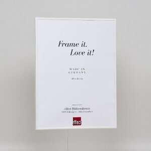 Cornice in plastica effetto Art white 40x50 cm vetro antiriflesso