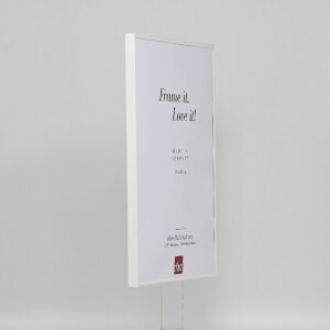 Cornice in plastica effetto Art white 40x50 cm vetro antiriflesso