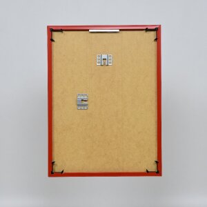 Cornice in plastica effetto Art red 40x50 cm vetro antiriflesso