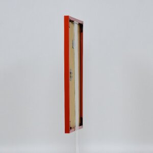 Cornice in plastica effetto Art red 40x50 cm vetro antiriflesso
