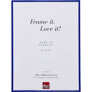 Cornice in plastica effetto Art blue 60x60 cm vetro...
