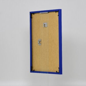 Cornice in plastica effetto Art blue 60x90 cm vetro antiriflesso