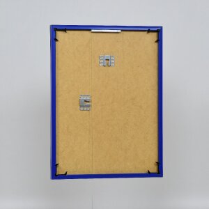 Cornice in plastica effetto Art blue 60x90 cm vetro antiriflesso
