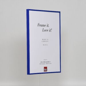 Cornice in plastica effetto Art blue 60x90 cm vetro antiriflesso