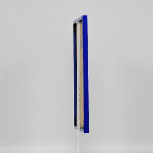 Cornice in plastica effetto Art blue 60x90 cm vetro antiriflesso
