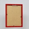Cornice in alluminio effetto Quadro 20x25 cm vetro rosso antiriflesso