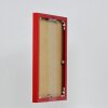 Cornice in alluminio effetto Quadro 20x25 cm vetro rosso antiriflesso
