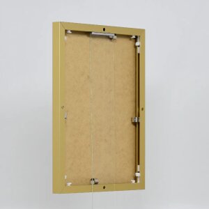 Cornice in alluminio effetto Quadro 20x25 cm oro con vetro antiriflesso