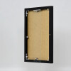 Cornice in alluminio effetto Quadro 20x28 cm vetro nero antiriflesso