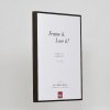Cornice in alluminio effetto Quadro 21x29,7 cm vetro bronzo antiriflesso