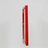 Cornice in alluminio effetto Quadro 23x70 cm vetro rosso antiriflesso