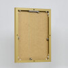 Cornice in alluminio effetto Quadro 25x35 cm vetro antiriflesso oro Pannello posteriore in MDF