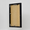 Cornice in alluminio effetto Quadro 25x35 cm nero vetro antiriflesso lucido