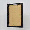 Cornice in alluminio effetto Quadro 25x35 cm nero vetro antiriflesso lucido