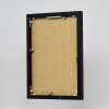 Cornice in alluminio effetto Quadro 35x50 cm nero vetro antiriflesso lucido