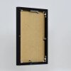 Cornice in alluminio effetto Quadro 35x50 cm nero vetro antiriflesso lucido