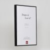 Cornice in alluminio effetto Quadro 40x60 cm nero vetro antiriflesso lucido