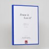 Cornice in alluminio effetto Quadro 42x59,4 cm vetro blu antiriflesso