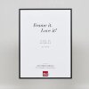 Cornice in alluminio effetto Quadro 42x59,4 cm vetro nero antiriflesso