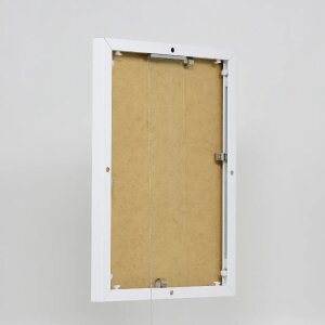Cornice in alluminio effetto Quadro 50x100 cm vetro bianco antiriflesso