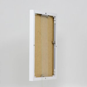 Cornice in alluminio effetto Quadro 50x100 cm vetro bianco antiriflesso