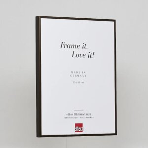 Cornice in alluminio effetto Quadro 59,4x84,1 cm vetro bronzo antiriflesso