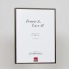 Cornice in alluminio effetto Quadro 59,4x84,1 cm vetro bronzo antiriflesso