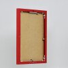 Cornice in alluminio effetto Quadro 70x100 cm vetro rosso antiriflesso