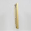 Cornice in alluminio effetto Quadro 61x91 5 cm vetro antiriflesso oro