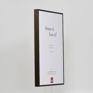 Cornice in alluminio effetto Quadro 61x91,5 cm vetro bronzo antiriflesso