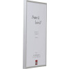 Cornice per foto in alluminio Effect Serie 2 Vetro antiriflesso Argento 62x93 cm