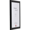 Cornice per foto in alluminio Effect Profil S3 Nera 61x91,5 cm vetro antiriflesso