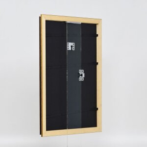 Telaio in legno effetto profilo 21 marrone noce 70x70 cm vetro antiriflesso