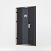 Telaio effetto legno profilo 23 blu 25x50 cm vetro antiriflesso