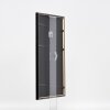 Telaio effetto legno profilo 23 blu 25x50 cm vetro antiriflesso