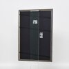 Effetto cornice in legno massiccio profilo 25 verde 35x50 cm vetro antiriflesso