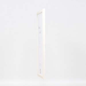 Cornice in legno effetto Profilo 32 bianco 9x13 cm vetro antiriflesso