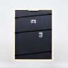 Telaio effetto legno profilo 32 bianco 13x13 cm vetro antiriflesso