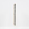 Telaio effetto legno profilo 32 bianco 13x13 cm vetro antiriflesso