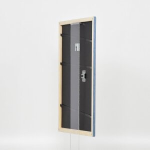 Telaio in legno effetto profilo 32 grigio-blu 15x20 cm vetro antiriflesso