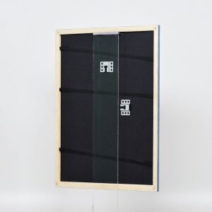 Telaio in legno effetto profilo 32 grigio-blu 15x20 cm vetro antiriflesso