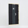 Telaio effetto legno profilo 32 blu 18x27 cm vetro antiriflesso
