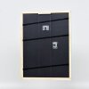 Telaio effetto legno profilo 32 blu 18x32 cm vetro antiriflesso