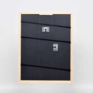 Telaio effetto legno profilo 32 marrone chiaro 20x20 cm vetro antiriflesso