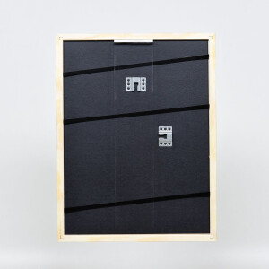 Telaio effetto legno profilo 32 blu 20x20 cm vetro antiriflesso
