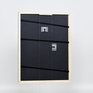 Telaio in legno effetto profilo 32 grigio-blu 20x20 cm vetro antiriflesso