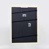Telaio effetto legno profilo 32 blu 21x28 cm vetro antiriflesso