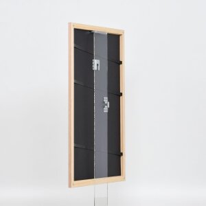 Cornice in legno effetto profilo 32 marrone chiaro 21x29,7 cm vetro antiriflesso